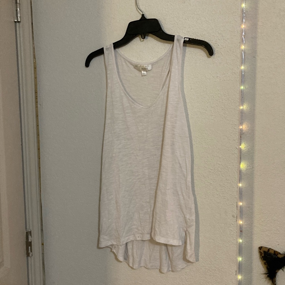Elegant White Women's Tank Top